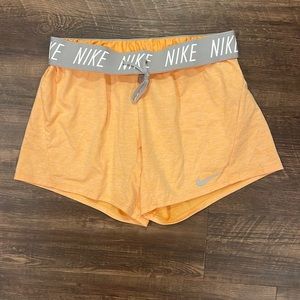 Orange Nike Shorts